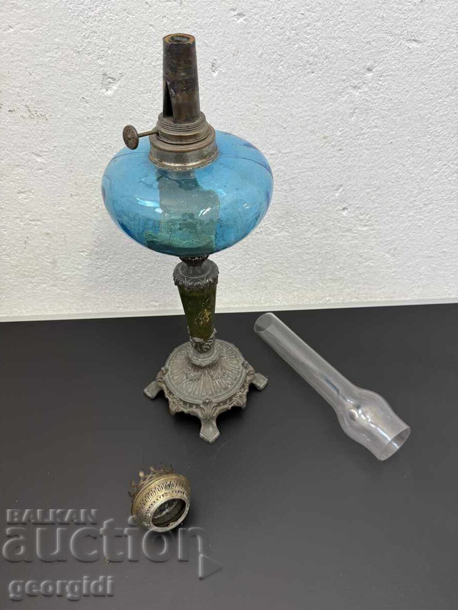 Винтидж френска газена лампа. №8222 - 5 Винтидж френска газена лампа. №8222 - 5