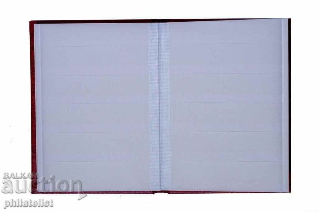 Auction  Importa 508 pocket stamp album with 8 white A6 sheets