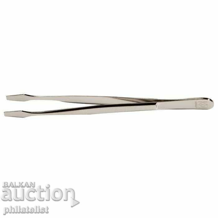 Leuchtturm - tweezers for postage stamps - 15 cm - straight blade