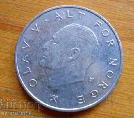1 krone 1986 - Norway with price € 0.40 | 0.78 BGN