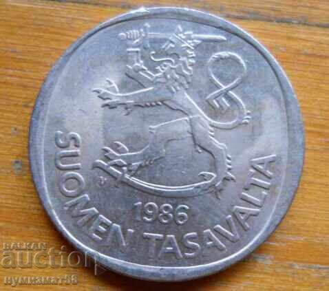 1 марка 1986 г. - Финландия с цена € 0.40 | 0.78 лв.