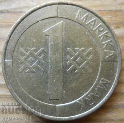 1 marcă 1996 - Finlanda 1 marcă 1996 - Finlanda