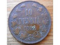 10 penniä 1899 - Rusia (pentru Finlanda)