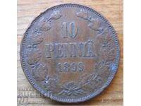 10 пениа 1899 г.  - Русия (за Финландия)