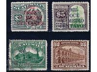 Guatemala 1922 - overprints