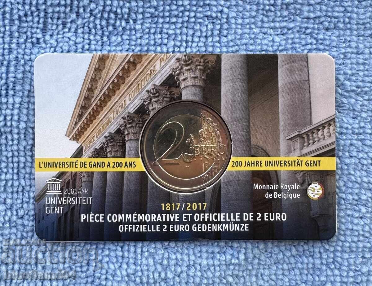 2 euro Belgia 2017 cu preț € 13.50 | 26.40 BGN