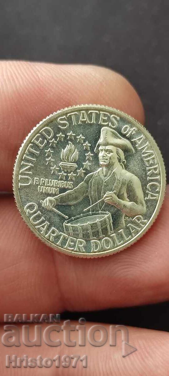 1/4 dollar 1976