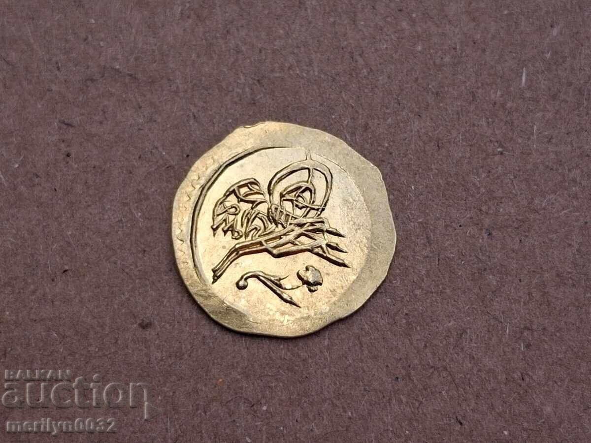 Monedă otomană 1/4 altin /zeri mahbub/ anul 1223 Mahmud II cu preț 348,96 €