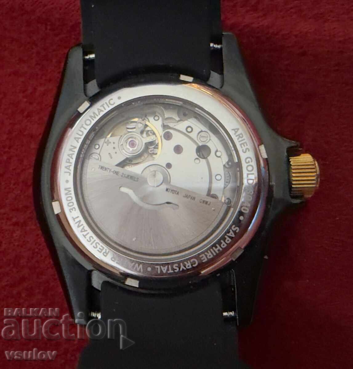 Delivery of AG Collective Samurai Meiyo G 9040 SAM-GD Gold 42 Watch