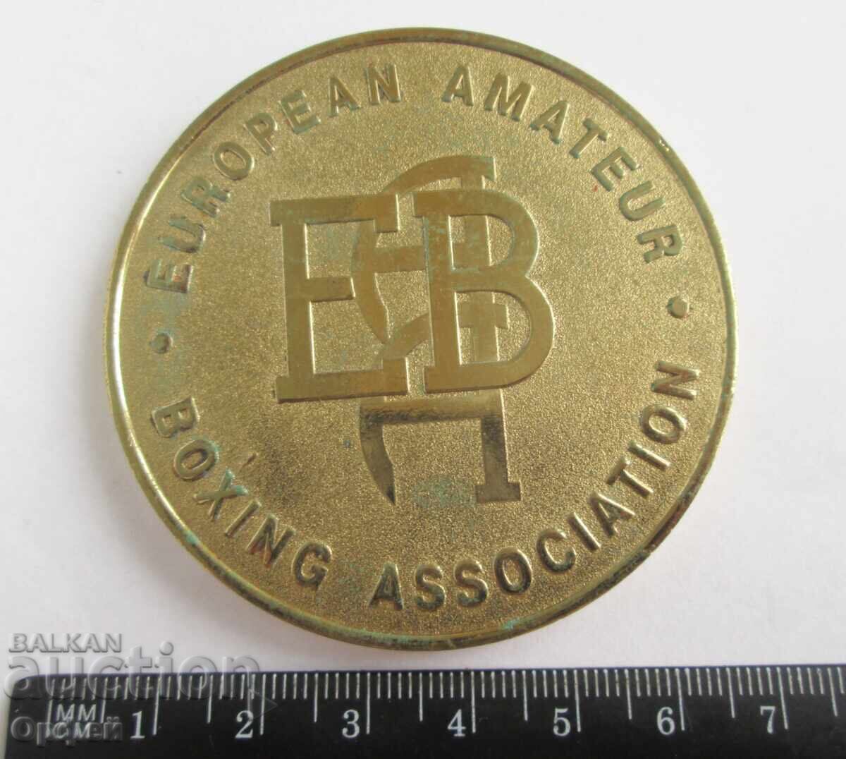 Delivery of Medal box plaque Olympic Boxing Association Belarus EABA