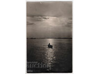 Bulgaria, The Danube at Lom, RPPC, postally used