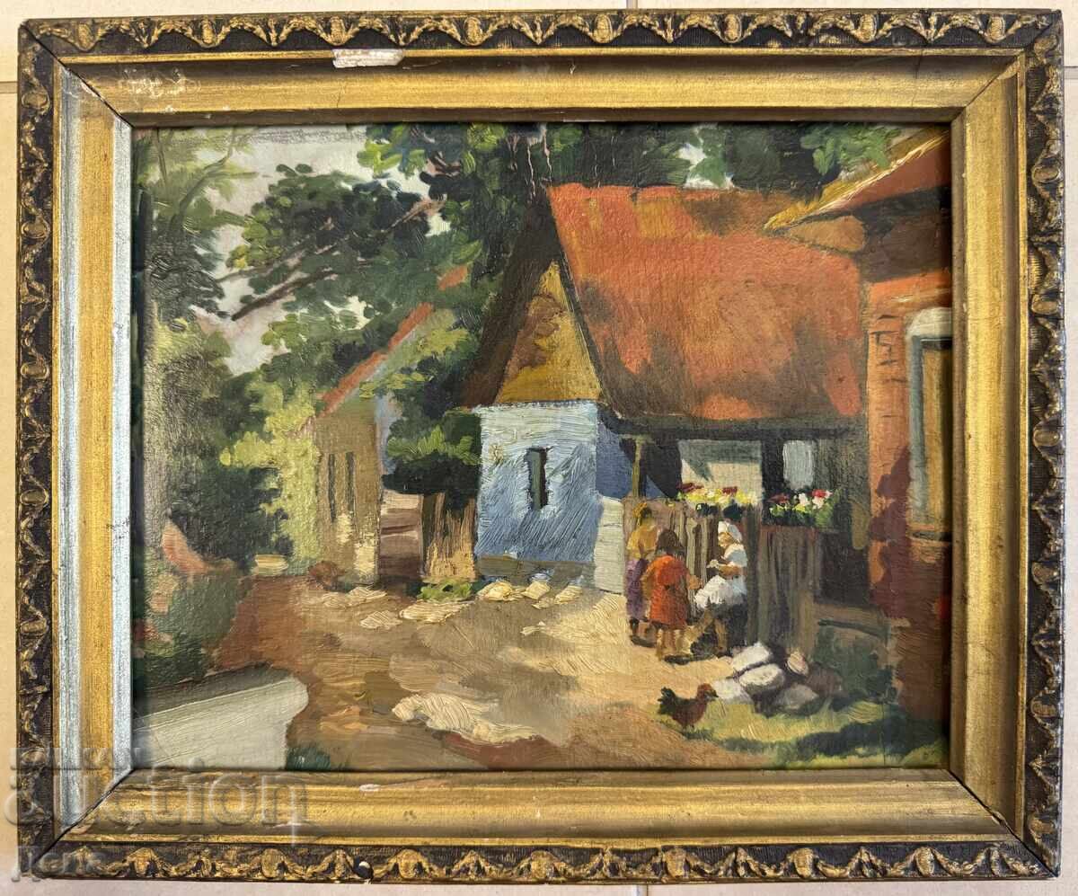 Стара майсторска картина 1937г