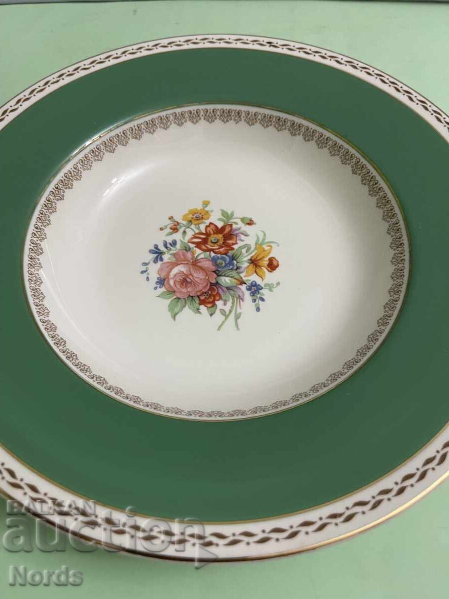 Crown Ducal Vintage αγγλικό πιάτο με τιμή € 0.01 | 0.02 BGN Crown Ducal Vintage αγγλικό πιάτο με τιμή € 0.01 | 0.02 BGN