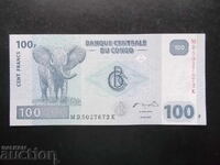 ΚΟΝΓΚΟ, 100 φράγκα, 2007, UNC