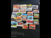 Chewing gum cards