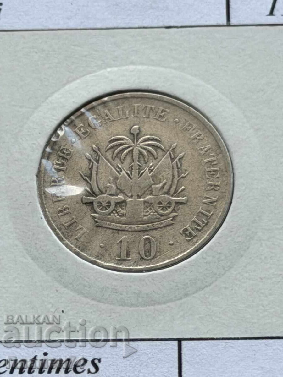 10 centimes 1906 Haiti