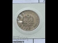10 centimes 1906 Haiti