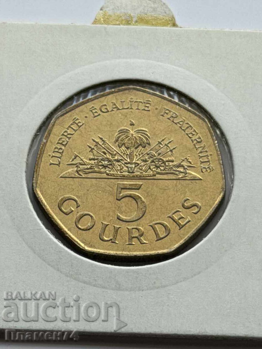 5 gourde 2011 Haiti 5 gourde 2011 Haiti