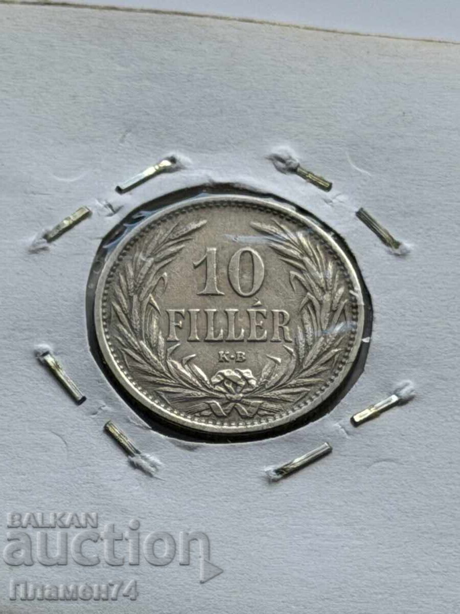 10 filleri 1909 Ungaria 10 filleri 1909 Ungaria