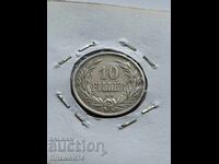 10 filleri 1909 Ungaria