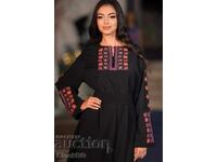 Rochie de designer unicat, lucrată manual