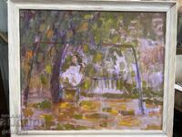 Elza Goeva Painting The Swing 60/60cm