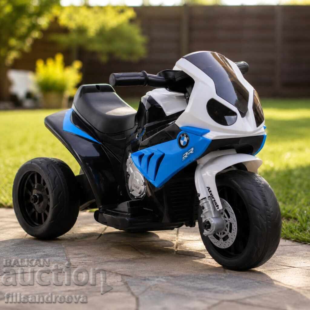 Акумулаторен детски мотор BMW S1000RR 6V – Светещи Фарове и Акумулаторен детски мотор BMW S1000RR 6V – Светещи Фарове и