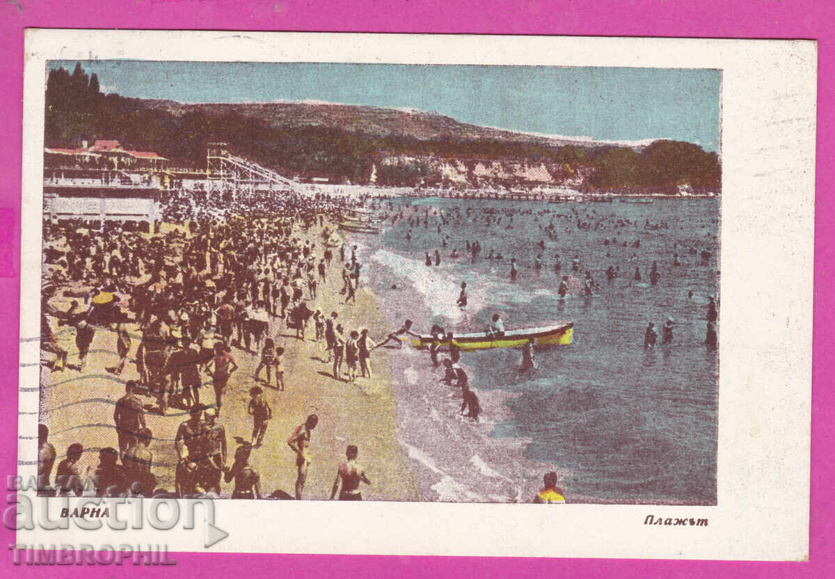 324481 / ΒΑΡΝΑ - Η παραλία 1949