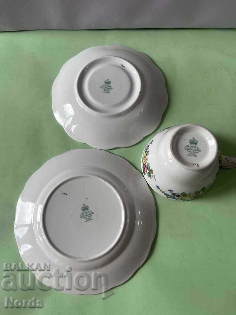 English triple tea set - 5