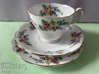 English triple tea set