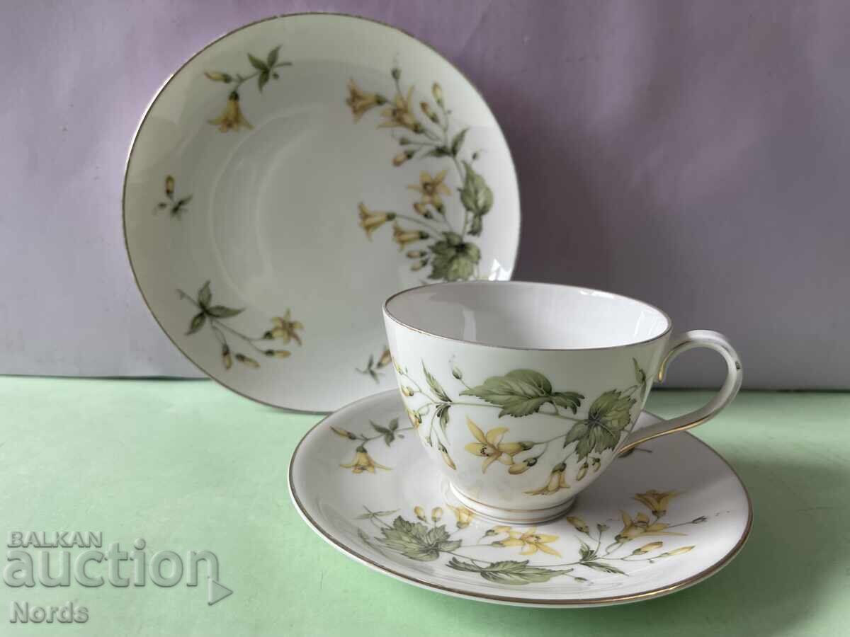 Auction  German triple tea set