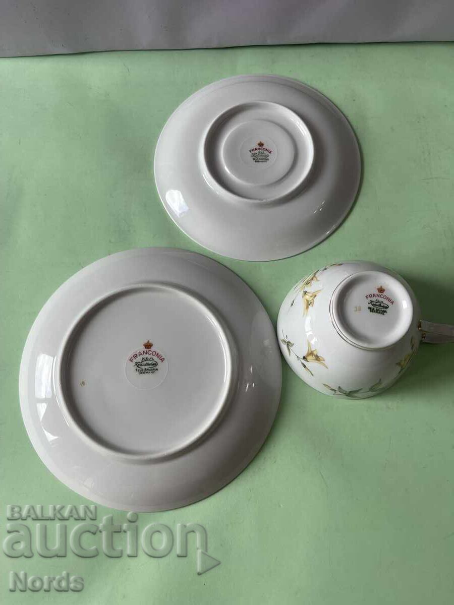 German triple tea set - 5