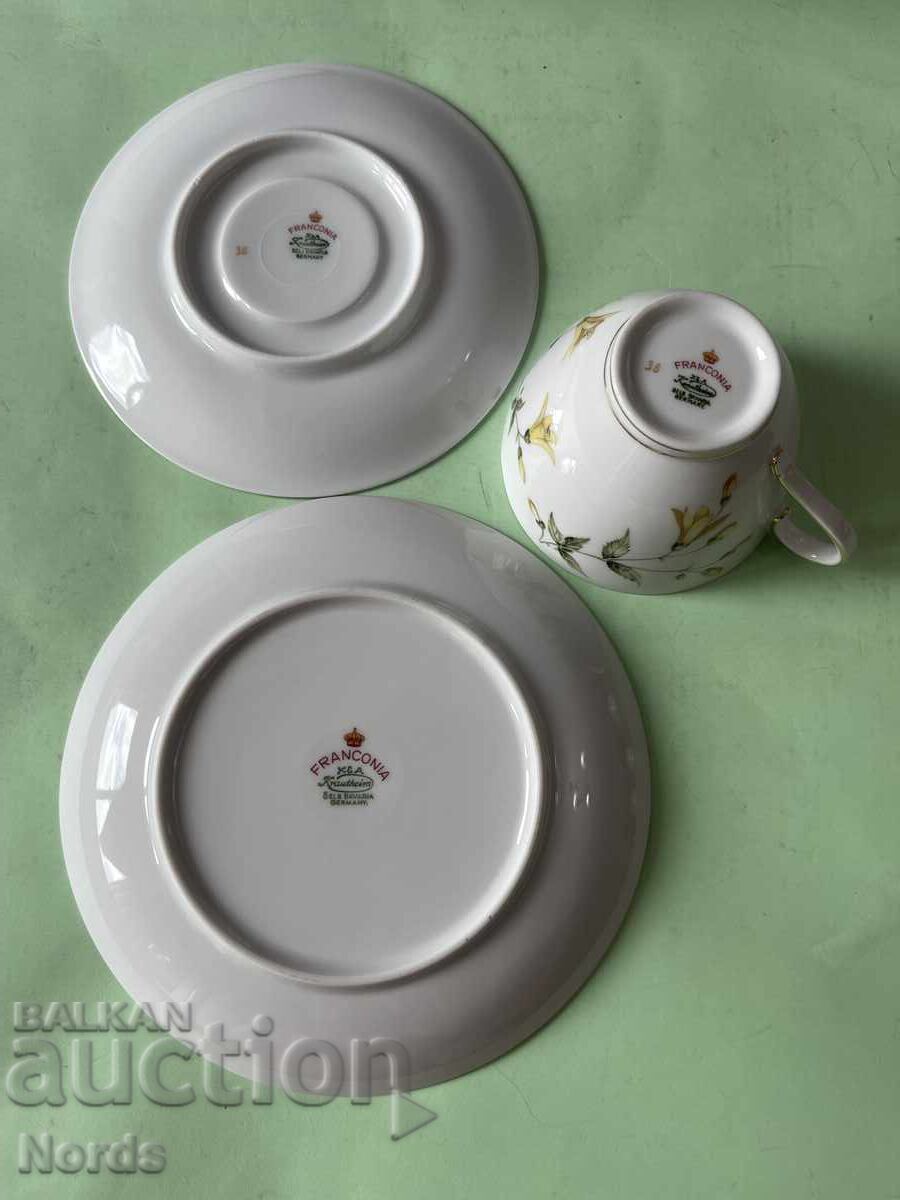 German triple tea set - 5