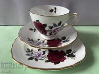 Beautiful English triple tea set