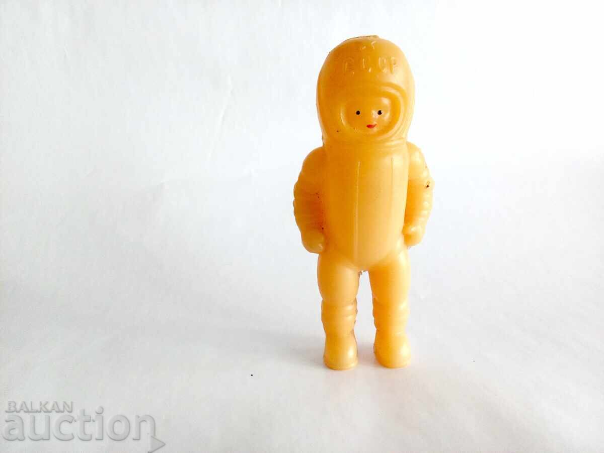 Retro toy from the USSR, cosmonaut