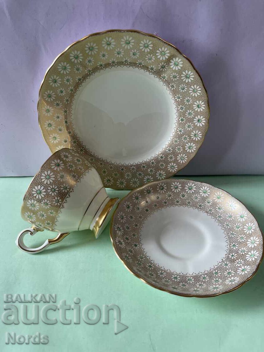 Auction  TUSCAN Beautiful tea trio set