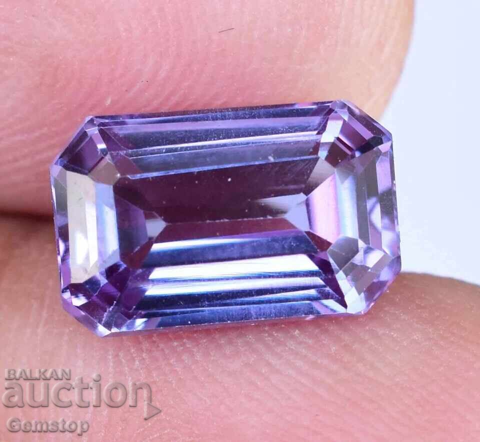 Auction  NR! 7.60 ct. natural musgravite emerald cert. AGSL from 1c!
