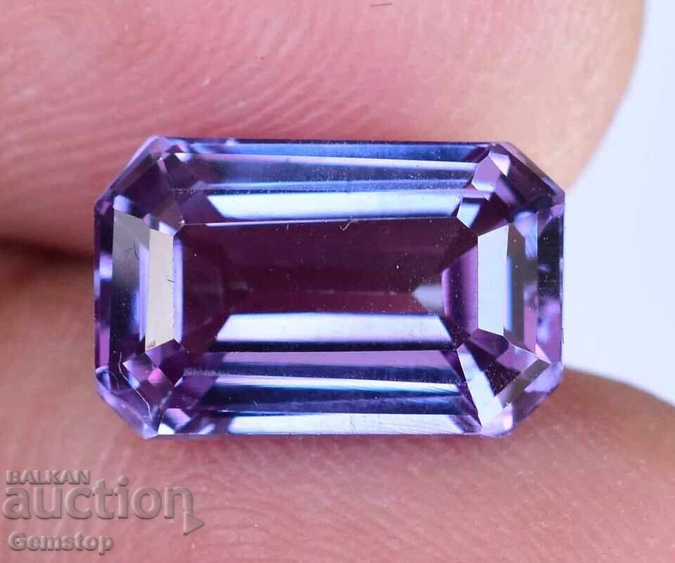 NR! 7.60 ct. natural musgravite emerald cert. AGSL from 1c!