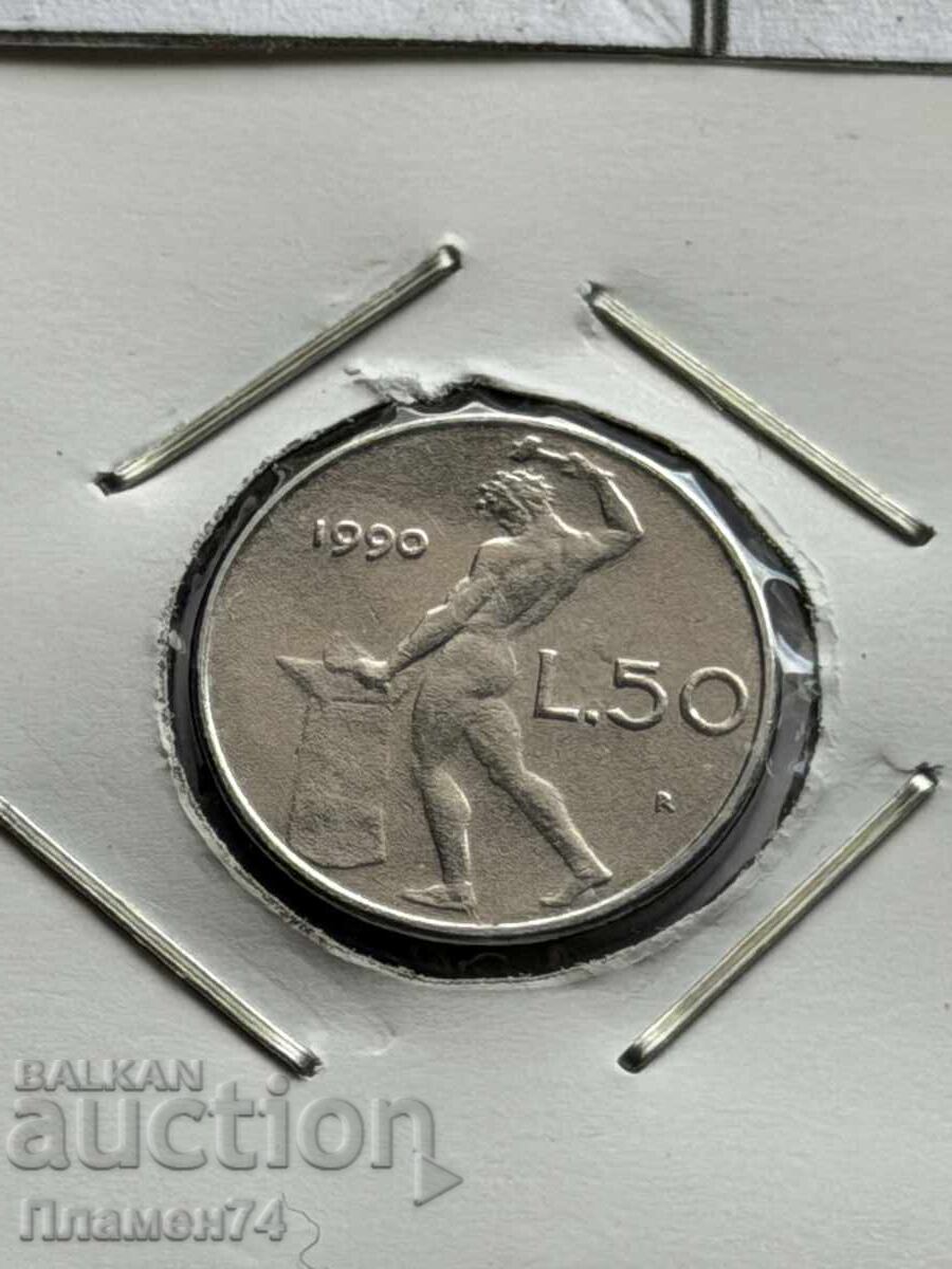 50 λιρέτες 1990 Ιταλία