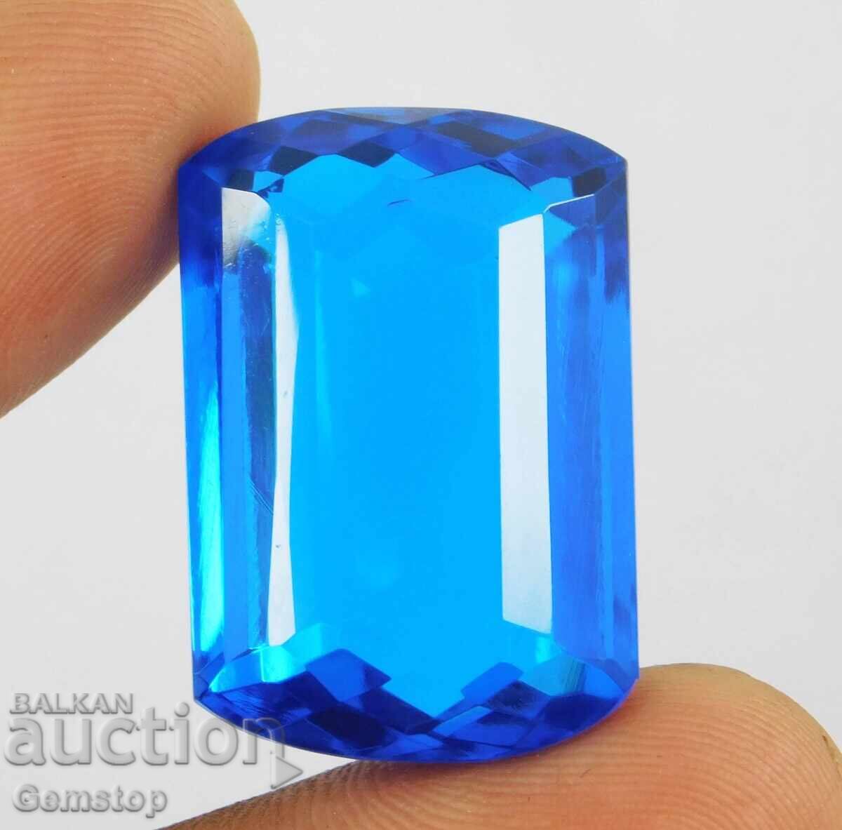 BZC! 57.55 ct φυσικό τοπάζι cushion με πιστοποίηση OMGTL από 1c! με τιμή € 0.01 | 0.02 BGN
