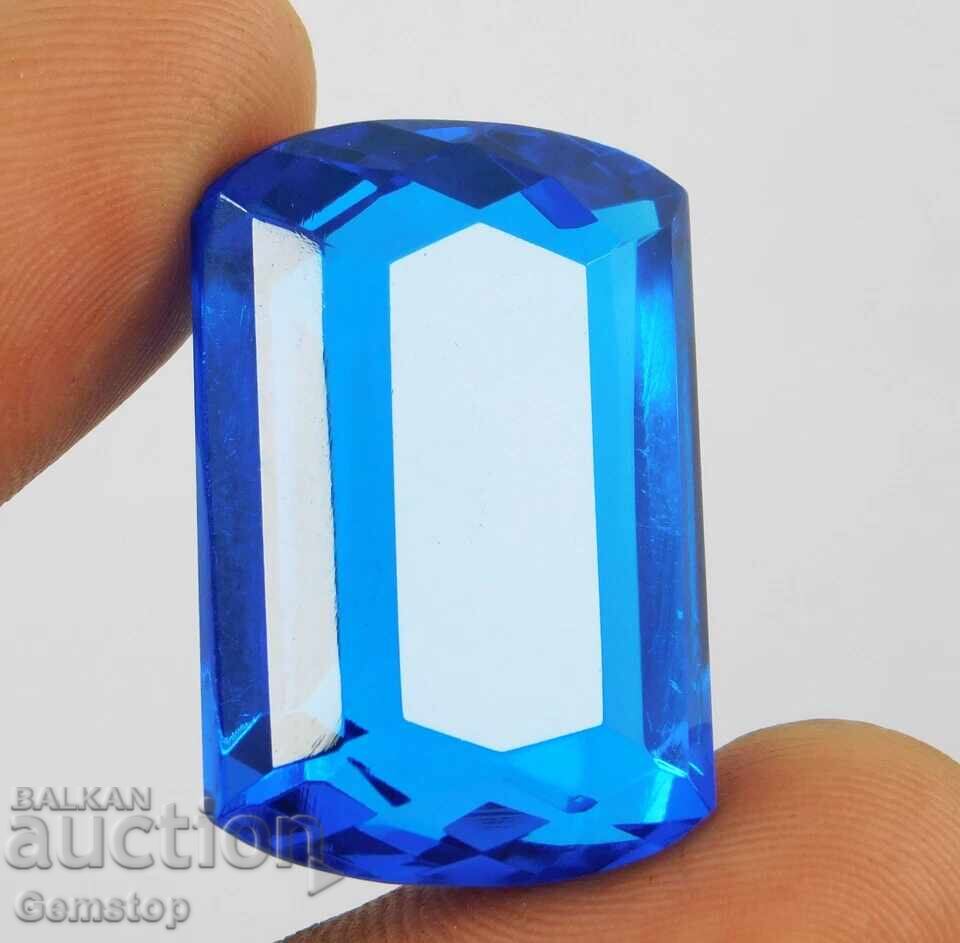 BZC! 57.55 ct φυσικό τοπάζι cushion με πιστοποίηση OMGTL από 1c!