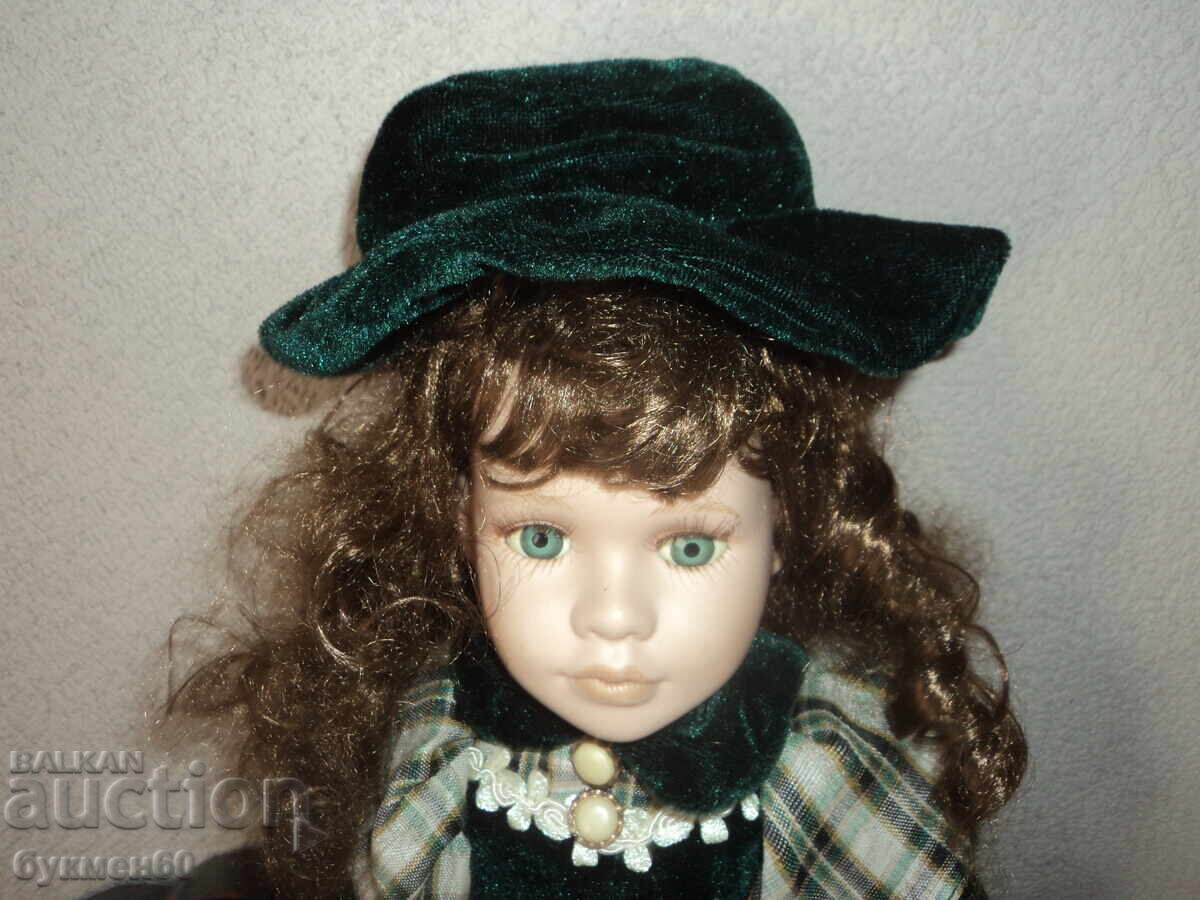 Auction  Collectible porcelain doll