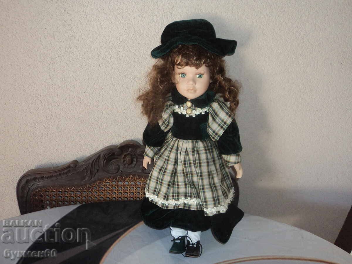 Collectible porcelain doll