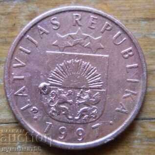 1 λεπτό 1997 - Λετονία με τιμή € 0.35 | 0.68 BGN