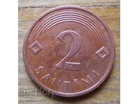 2 cenți 2007 - Letonia
