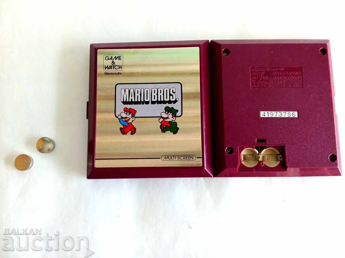 Nintendo Game & Watch: Mario Bros. (MW-56) 1983 cu preț € 175.00 | 342.27 BGN