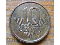 10 centas 1998 - Lithuania