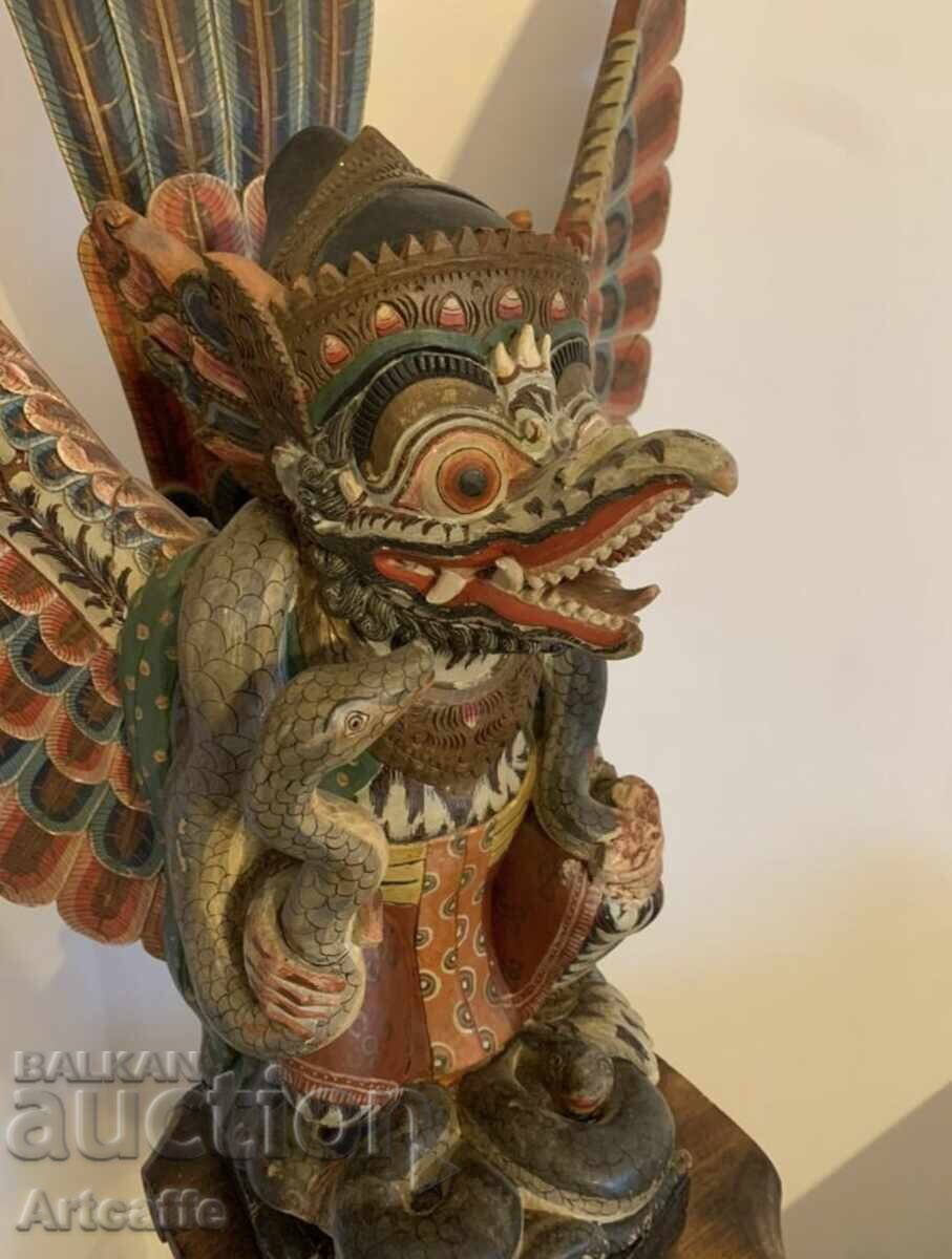 Garuda-19ος αιώνας Ινδονησία, ξυλόγλυπτο, κορυφαία κατάσταση με τιμή € 800.00 | 1564.67 BGN