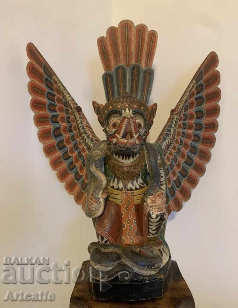 Παράδοση Garuda-19ος αιώνας Ινδονησία, ξυλόγλυπτο, κορυφαία κατάσταση