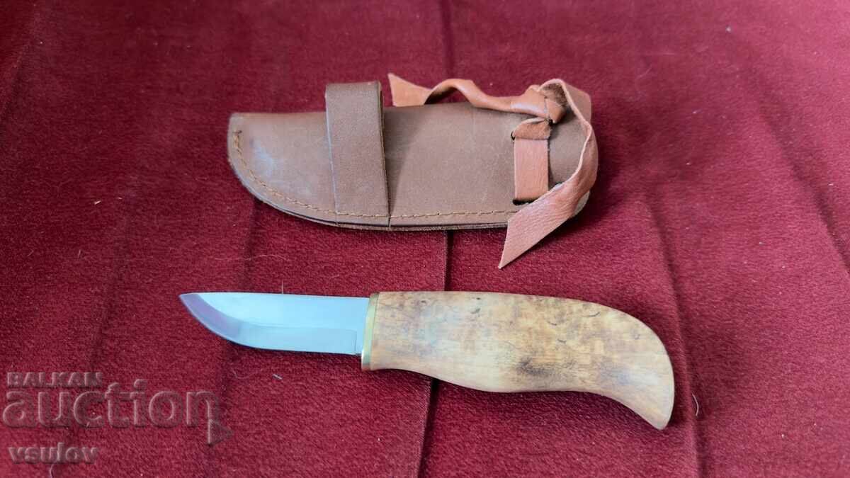 Cuțit suedez Karesuando Uraka, nou-nouț, lucrat manual cu preț € 119.98 | 234.66 BGN